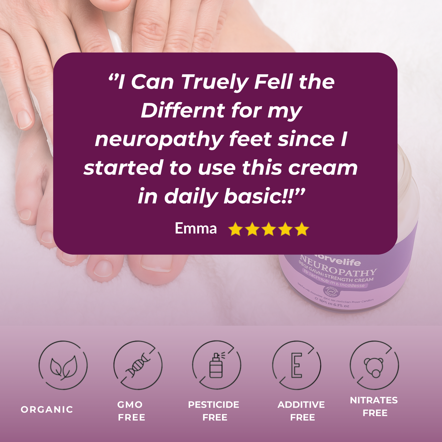 Neuropathy Pain Relief Cream
