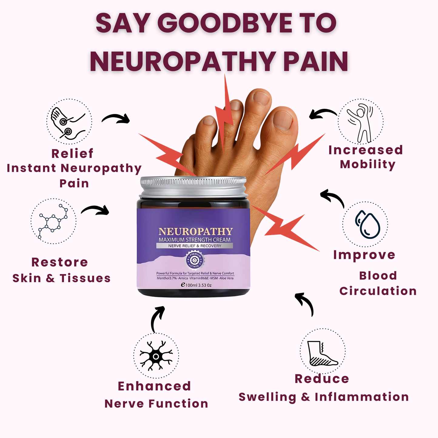 Neuropathy Pain Relief Cream